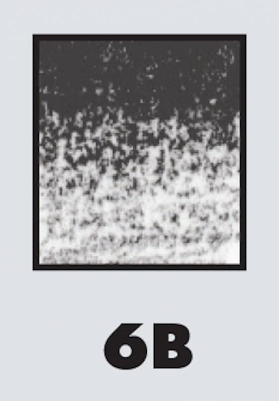 KOH-I-NOOR TOISON D'OR 6B Graphite Pencil (Pack of 12) - Image 2