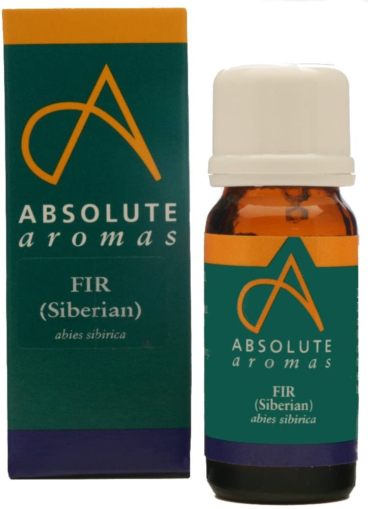 Absolute Aromas Fir, Siberian (Abies Siberica) Essential Oil 10ml, 100% Pure, Natural, Undiluted, Vegan and Cruelty-Free