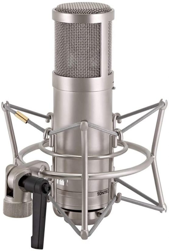 Sontronics STC-2 Large Diaphragm Cardioid Condenser Microphone - Silver - Image 3