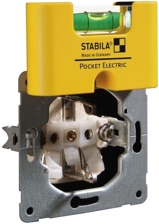 Stabila 17775/1 7 cm"Type Pocket Electric" Spirit Level - Yellow/Black - Image 2