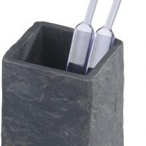 Wenko Toothbrush Cup, Slate Rock