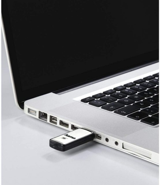 Hama "Fancy" FlashPen, USB 2.0, 64GB, 10 MB/s - Black | Silver - Image 4