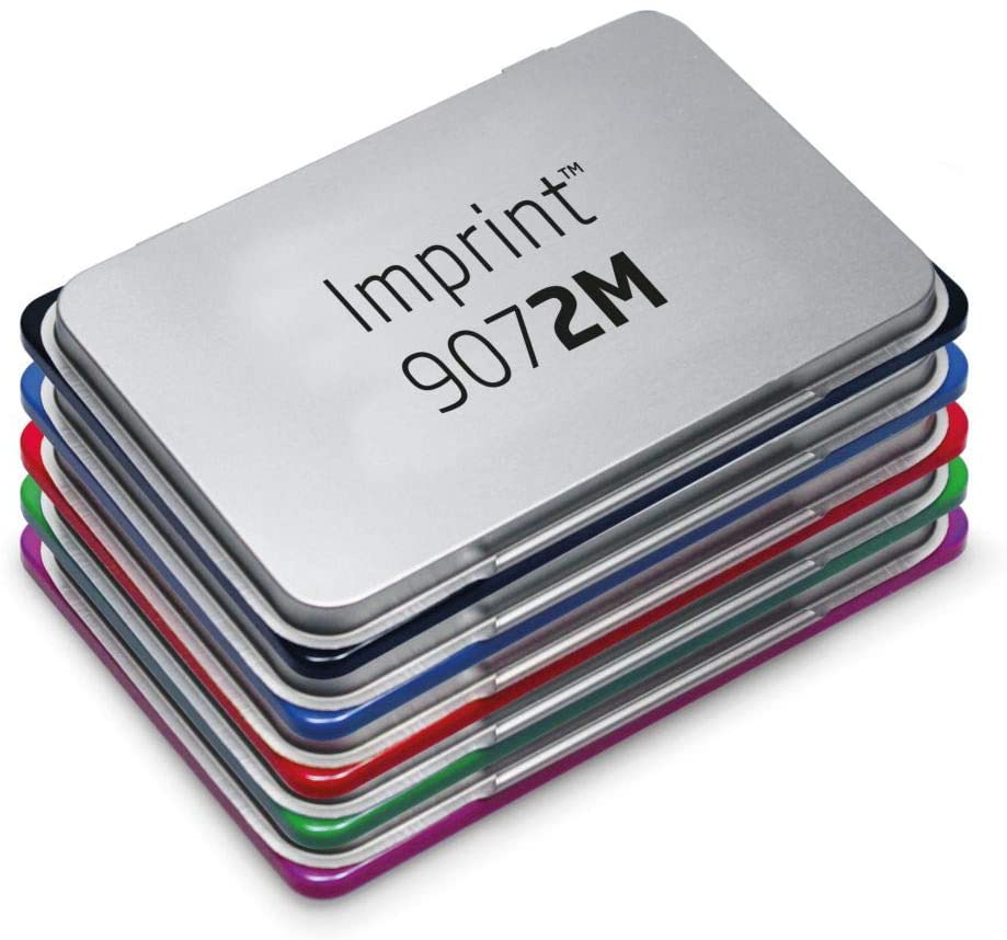 Trodat 9072M Stamp Pad Metal 11 x 7 cm Red - Image 4