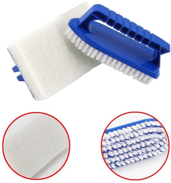 Lifreer Hot Tub Cleaning Kit Accessories include Scrubbing Brush, Paddling Pool Brush for Spas and Hot Tub Cleaning - Image 3