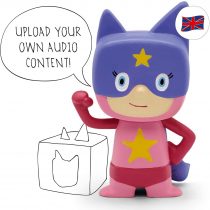 tonies Audio Character for Toniebox, Creative Superhero Girl Figurine, Space for up to 90 Minutes of Customisable Content for Children, Use with Toniebox Music Player (Sold Separately)