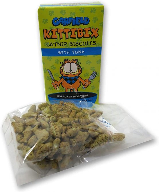 Garfield Kittibix catnip biscuits with Tuna