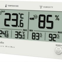 Youshiko Digital Wireless Thermo - Hygrometer, Indoor outdoor Weather Thermometer Hygrometer Gauge, Monitor Temperature Humidity Meter , outdoor Sensor Min / Max Records ( 24 Hour Auto Reset ) .