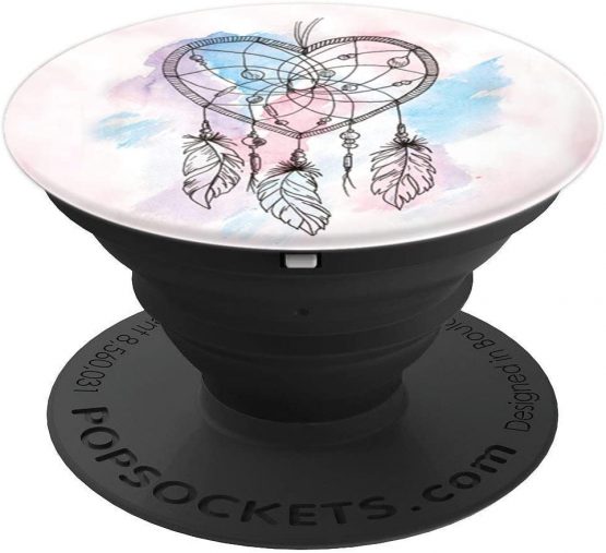 Dreamcatcher Native American Feathers Boho Dream Catcher PopSockets PopGrip: Swappable Grip for Phones & Tablets