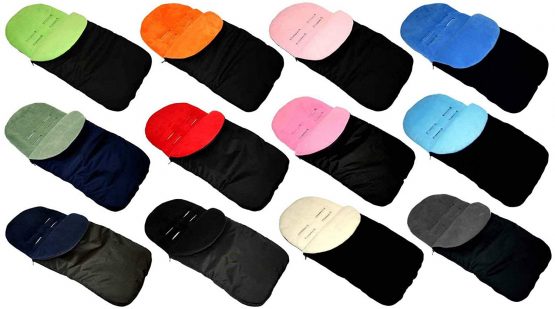 Universal FIT FOOTMUFF Cosy Toes FIT Buggy & All PUSCHAIR Accessories (Dark Blue)