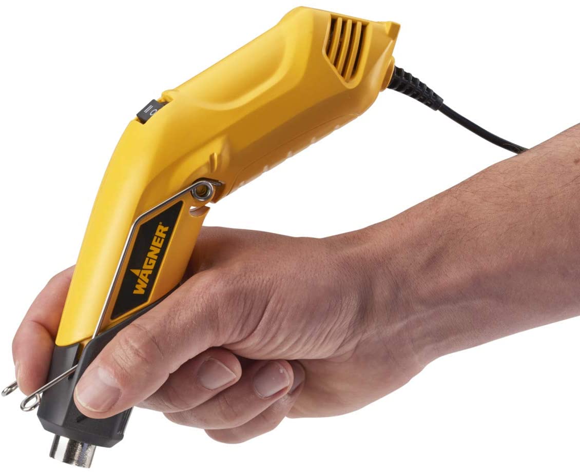WAGNER Heat Gun FURNO 100, 230/360°C, 350 W, Airflow Capacity 100/150 l/Min, Cable 1.8 m, Yellow, 350W - Image 4