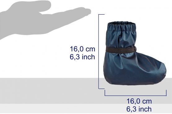 Mia's rain footies, waterproof, sturdy, durable, one size - rain shoes, rain overshoes, learner's shoes, bottle shoes, crawling shoes, baby shoes, overshoes - Image 3