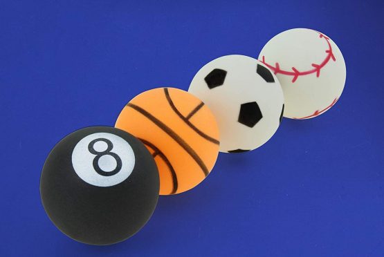 JOOLA Table Tennis Balls Sports Set in Sports Design 40 mm 3-Star Training Quality – Smooth Ball Bounce Colourful - Image 2
