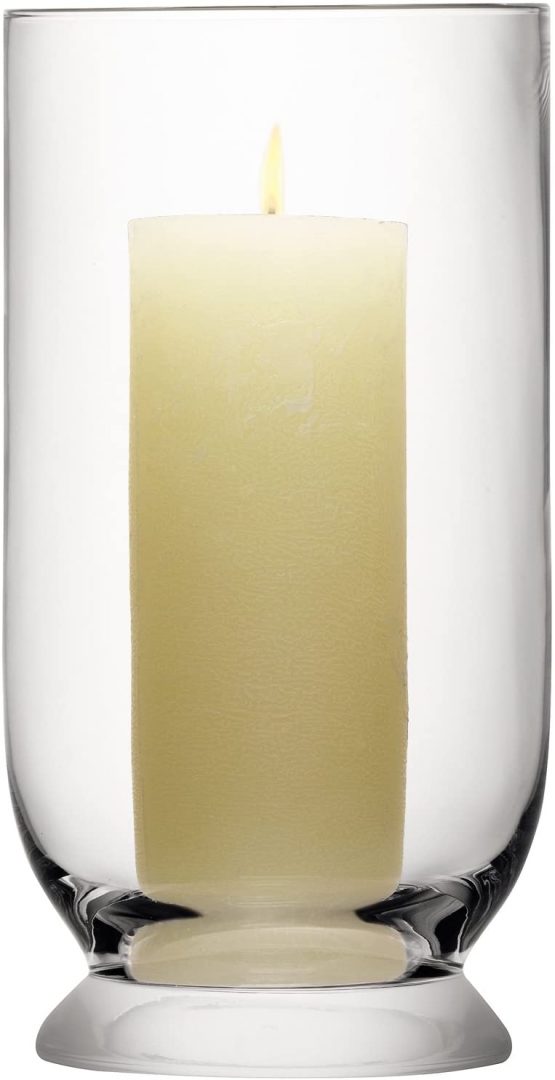 LSA TE02 Terrace Storm Lantern H30 cm Clear