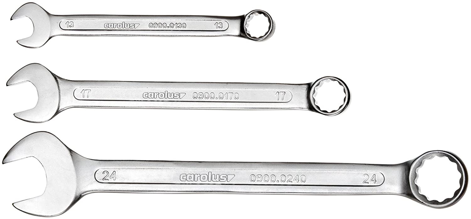 Carolus Ratchet Ring Spanner Set 21-Piece 0900.0021