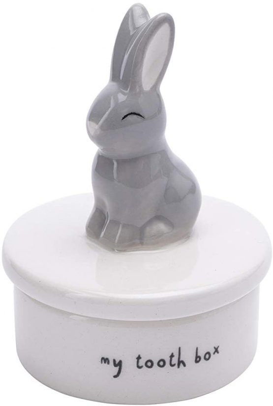 Bunny Rabbit Tooth Box | Nursery | Tooth Organiser | Nursery Decor | My First Tooth | GB04519