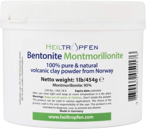 Bentonite Montmorillonite powder | 1 Pound - 454 g | ULTRA FINE | Montmorillonite content 95% | Natural Mineral Dust | Heiltropfen® - Image 2