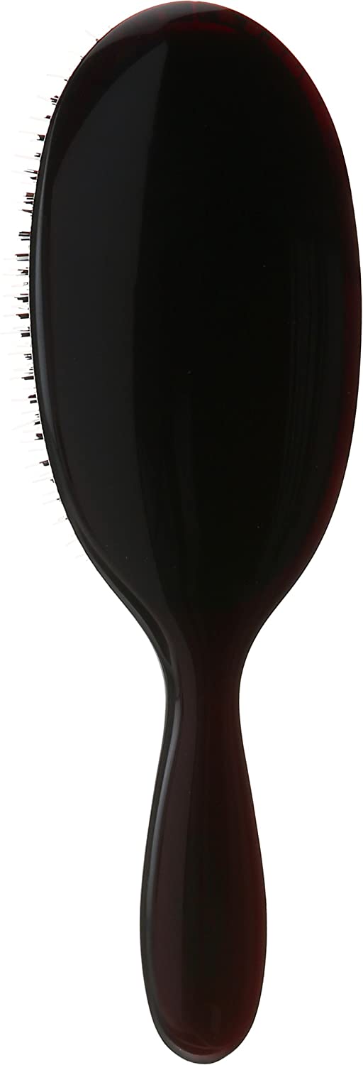 Mason Pearson Large Bristle and Nylon Brush, Dark Ruby - Image 4