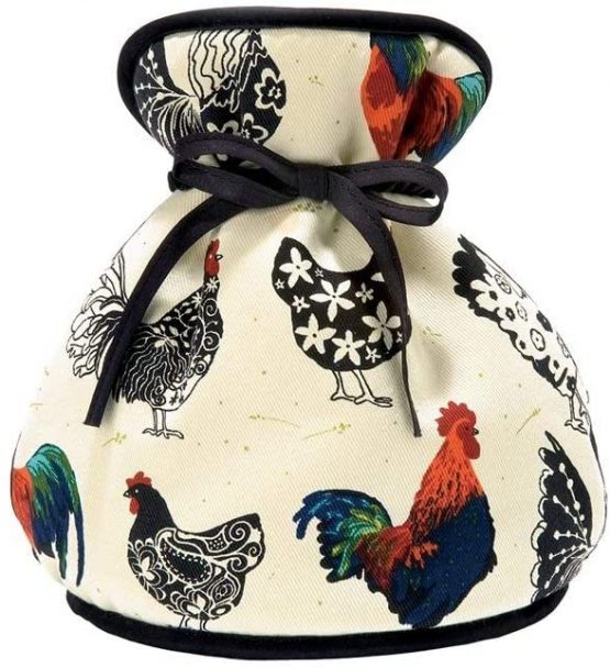 Ulster Weavers Rooster Muff Decorative Tea Cosy, Cotton, Black