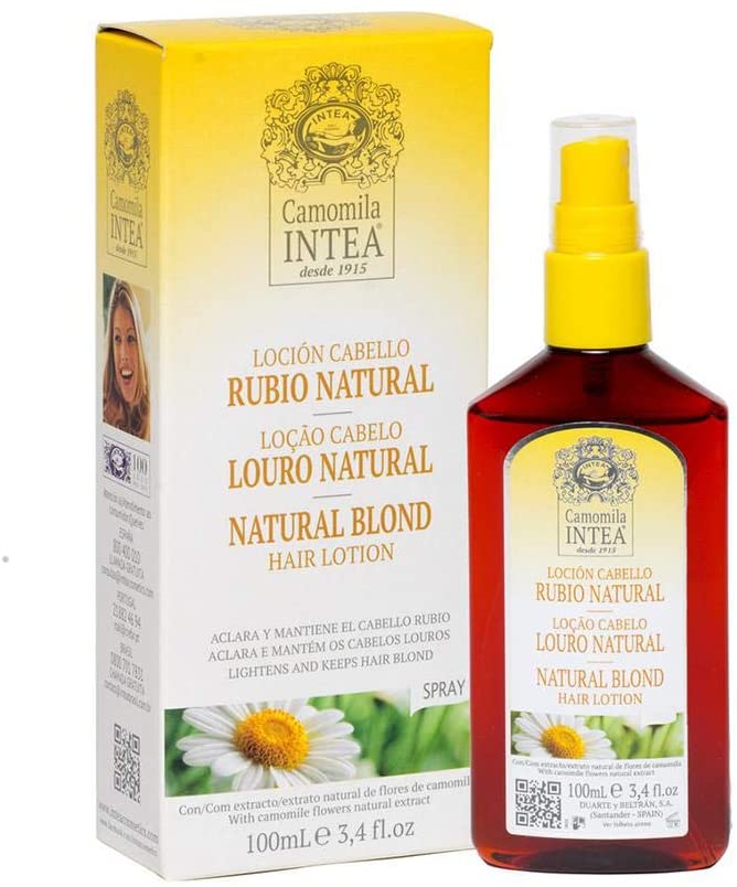 Camomila intea premium - Spray aclarador de cabello rubio natural - Extracto natural ecológico de manzanilla - 100 ML - Image 2