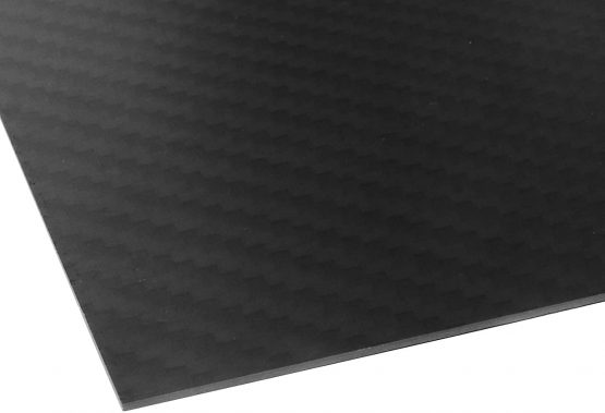 OTOTEC Black 3K Carbon Fiber Plate Plain Weave Panel Sheet 0.5mm Thickness Surface - Image 3