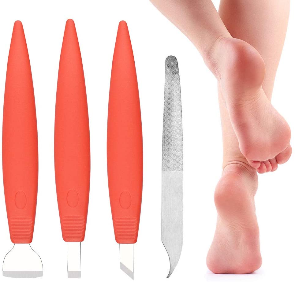 RMENOOR Pedicure Set Stainless Steel Nails File Kit Professional