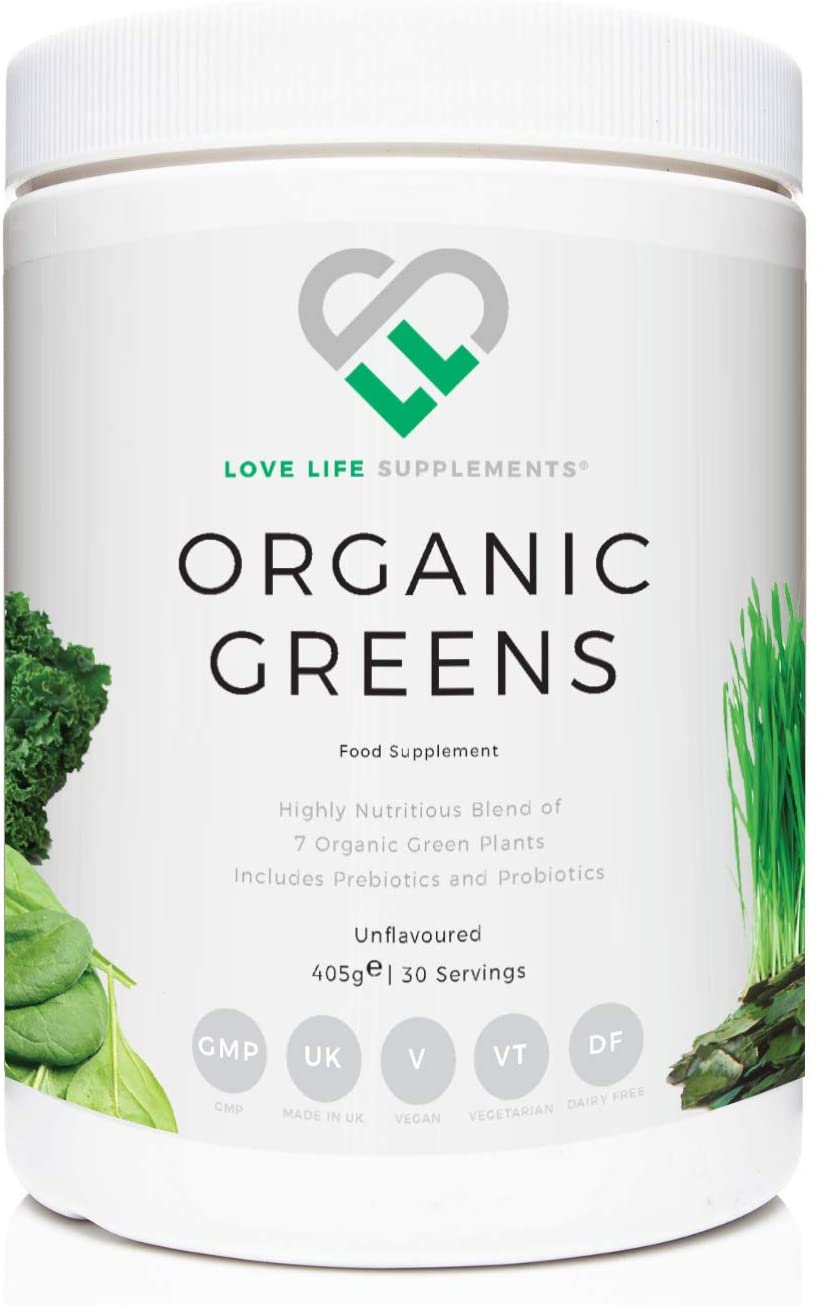 Organic Greens by LLS, 273 g (Pack of 1)