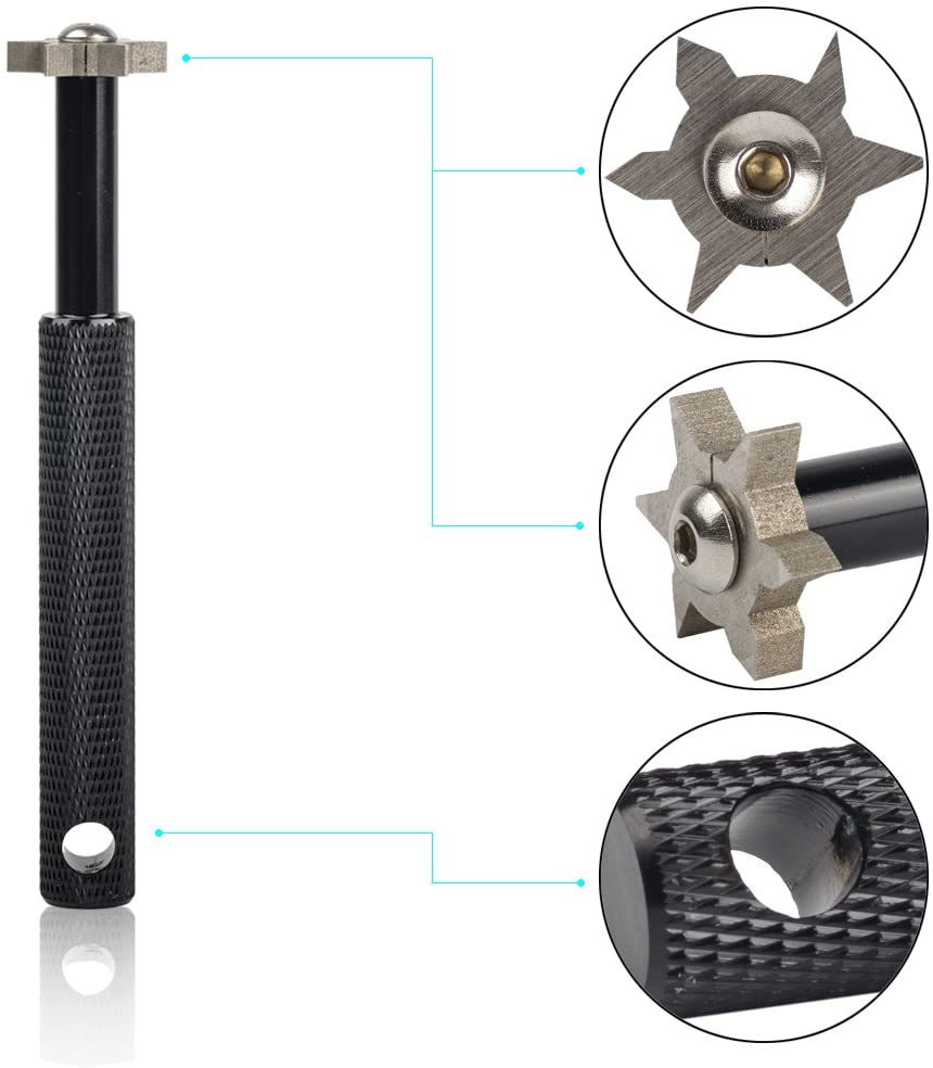 Beehive Filter Groove Sharpener with 6 Heads - Image 3