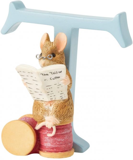 Beatrix Potter Alphabet Letter T The Tailor of Gloucester Figurine - Image 2