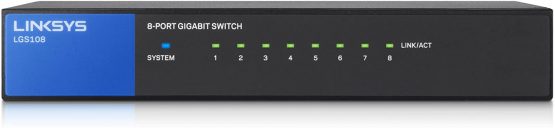 Linksys LGS108 Business 8 Port Desktop Gigabit Unmanaged Network Switch - Image 4