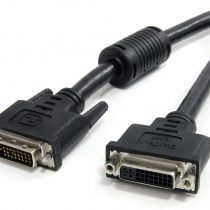 StarTech DVI-I Extension Cable - 10 ft - Dual Link - Digital and Analog - Male to Female Cable - Computer Monitor Cable - DVI Cord (DVIIDMF10)