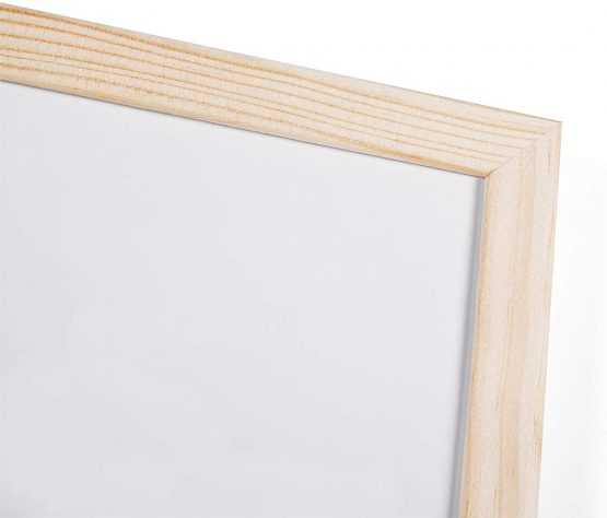 Bi-Office Whiteboard Budget, Magnetic, Wood Frame, 40 x 30 cm - Image 3