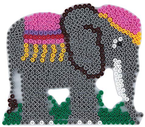 Four animal mixed pegboard Set, White, Small - Image 3