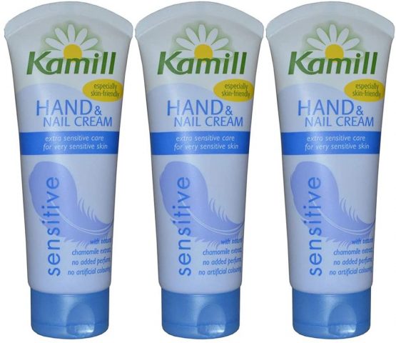 Kamill Sensitive Hand & Nail Cream 100ml – Choose Quantity (3x100ml)