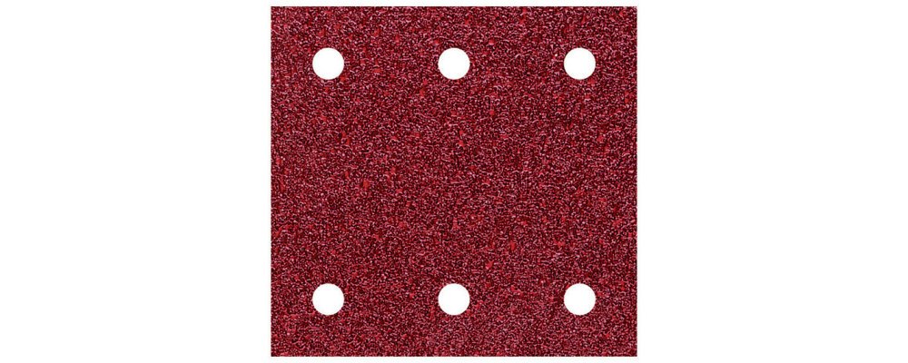 wolfcraft Easy-Fix Sanding Sheet Set for Wood/Metal, 100 x 115 mm, 10 Pcs. I 1761000, multi-coloured, 100x115mm