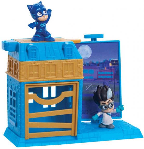 PJ MASKS JP PJMA7210 Night Time Micros Trap & Escape Playset-Catboy & Romeo - Image 3