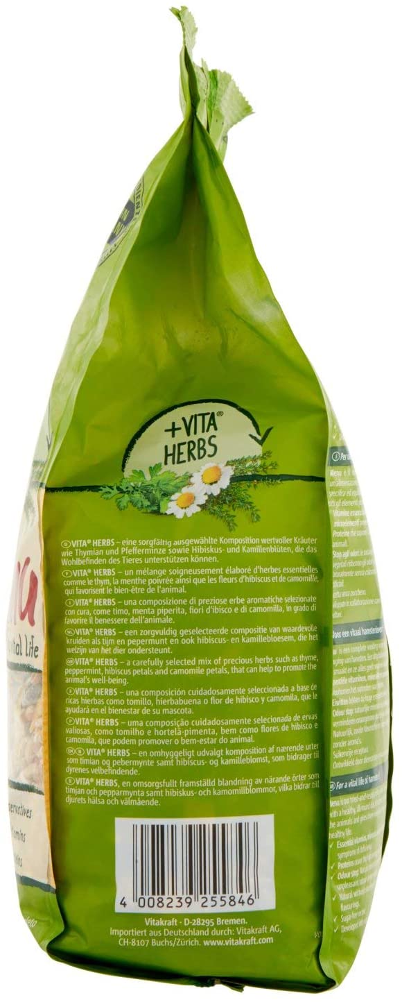 Vitakraft Menu Vital Hamster Food, 1 kg, 1 kg (Pack of 1) - Image 4