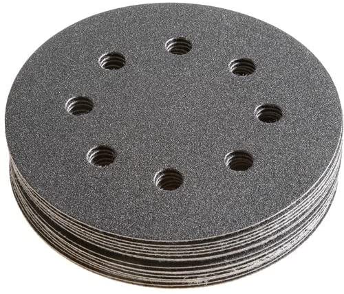 FEIN FMM-Accy 63717231020 180 Grit Sanding Discs X 16 Round Perforated G180 Sheet, Multi-Colour, 16-Pack, 180 Grit, 16-Pack