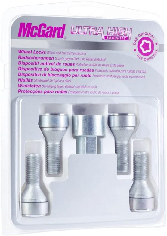 27226SL Wheel Lock Bolts SL (Ultra High Security) M14 x 1,25, cone seat, shaft length 27,3 mm, Overall length 50,5 mm, Hex size 17mm, Key diameter 28,6 mm - Image 2