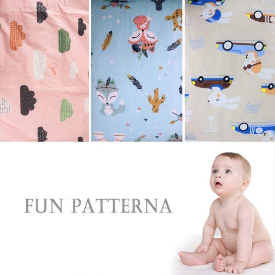 Baby Changing Pad Mat,3 Pack Waterproof Baby Changing Mat Foldable Baby Change Pad 19.6''X27.5'' Reusable Washable Unisex Changing Mat Liners for Indoor,Outdoor,Travel - Image 3