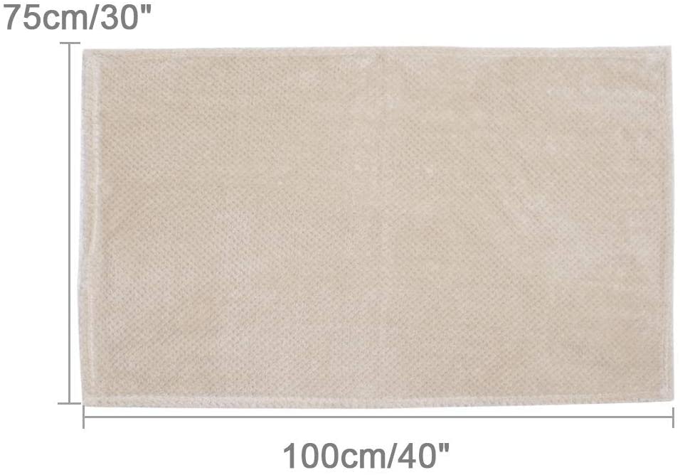 sourcing map Flannel Fleece Bed Blankets, Soft Warm Microfiber Blanket - Image 3