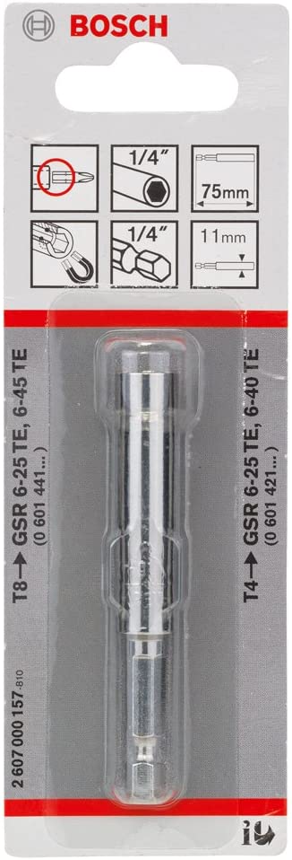 Bosch 2607000157 Universal Holders with Permanent Magnet and Spring Ring, Silver, 45cm x 40cm x 25cm - Image 2