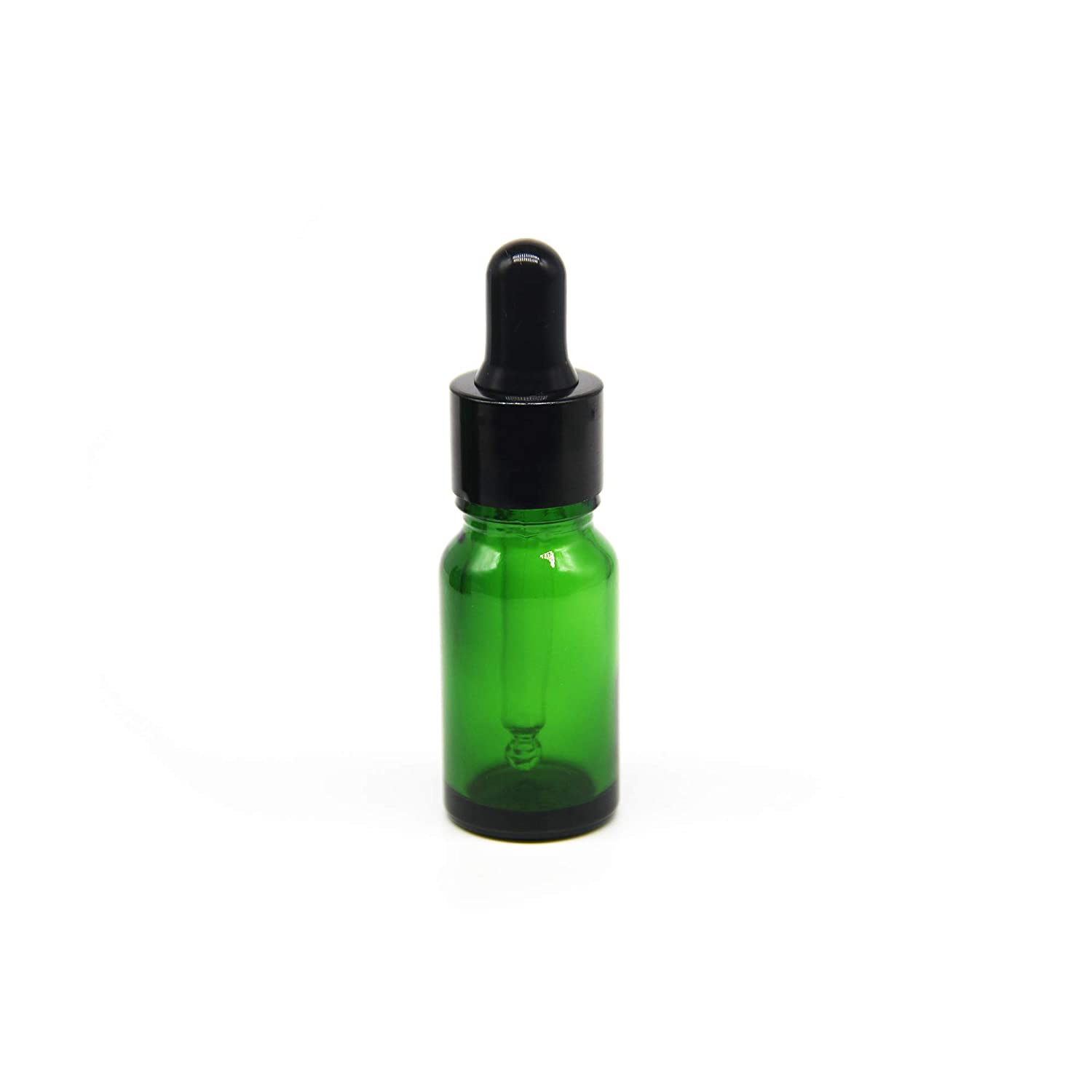 Yizhao Green Glass Dropper Bottles 10ml, with Glass Pipette Dropper, for Essential oil Aromatherapy, Laboratory, Massage - Image 2