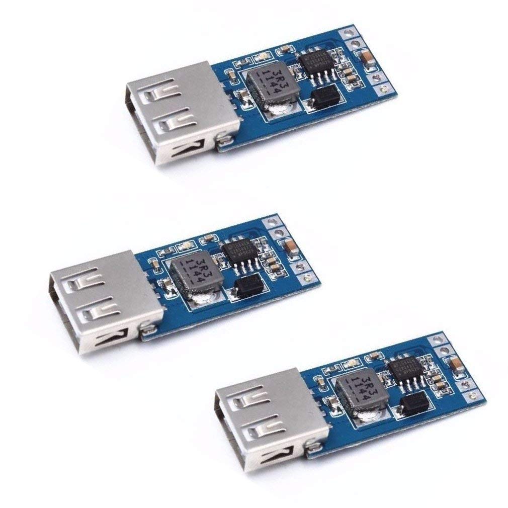 Hailege 5pcs 3A DC-DC 9V/12V/24V to 5V Step Down Power Module USB Vehicle Car Charger - Image 3