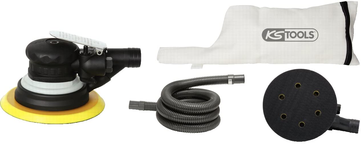KS Tools 515.3066 Air Orbital Sander with Rapid Removal