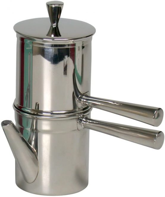 ILSA Neapolitan stainless steel coffee maker x 1 cups Moka