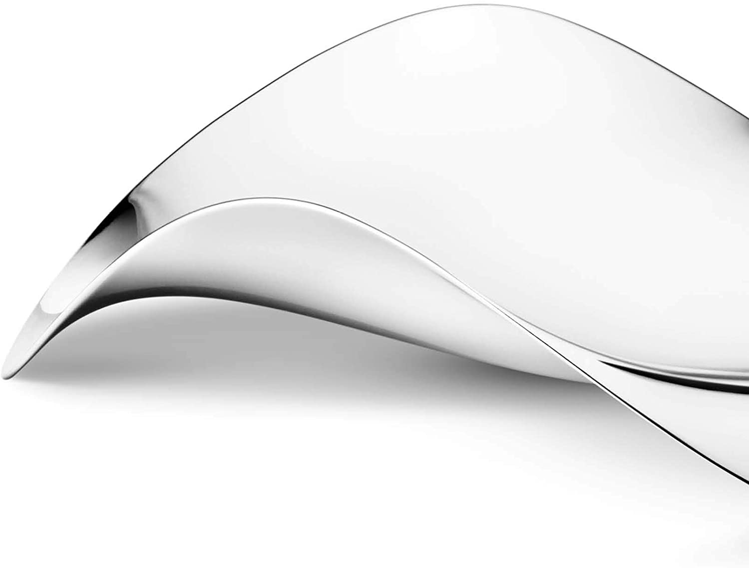 Georg Jensen Cobra Tray - Mirror Polished Stainless Steel - Designed by Constantin Wortmann - Stylish Serving Tableware - Image 2