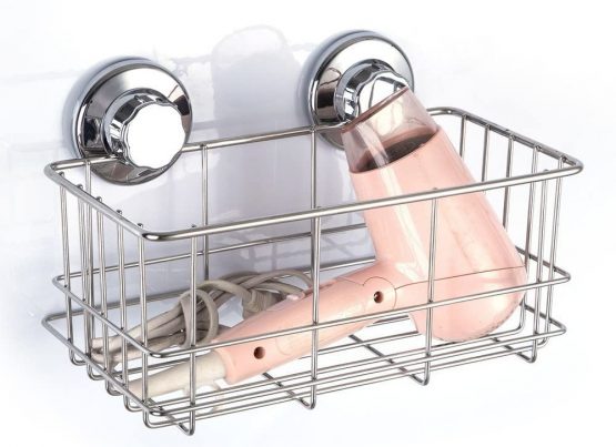 iPEGTOP Strong Suction Cups Deep Shower Caddy Bath Shelf Rust-Free Stainless Steel Basket Shampoo Conditioner Holder for Bathroom Kitchen Tidy Organizer - Image 4