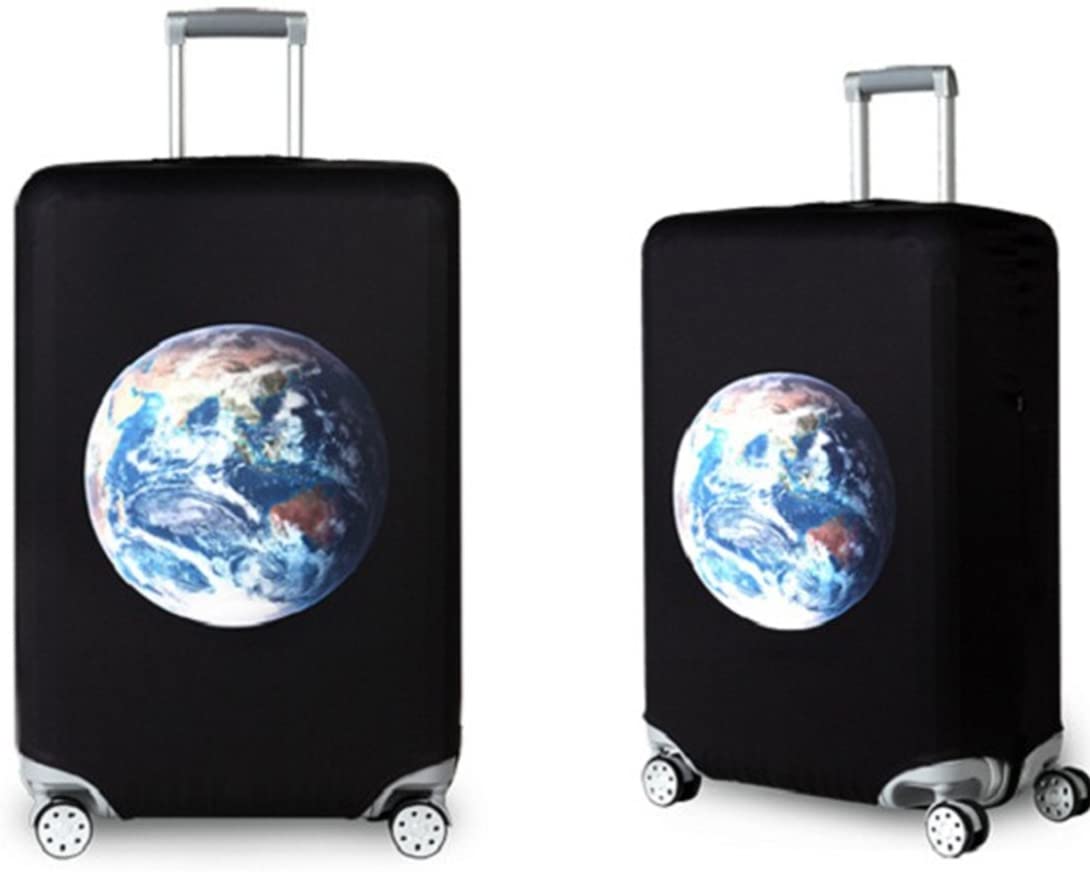 YianBestja Washable Travel Luggage Cover Elastic Suitcase Trolley Protector Cover for 18-32 Inch Luggage (Earth, S) - Image 2