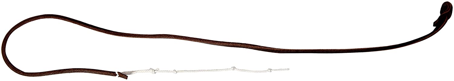 DINGO GEAR Whip End Mountable with the Whip, 80 cm, Repleacable Tip Handmade of Leather, Black 1 Pcs S02631