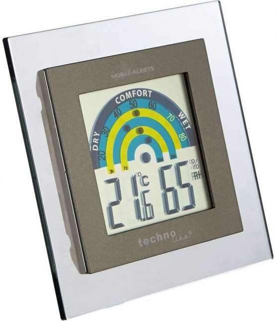 technoline MA 10260-Set Indoor Climate Station and Thermo Hygro Sensor - White - Image 2